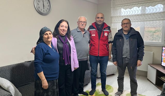 Dünya Sosyal Hizmet Günü'nde Aile Ziyareti