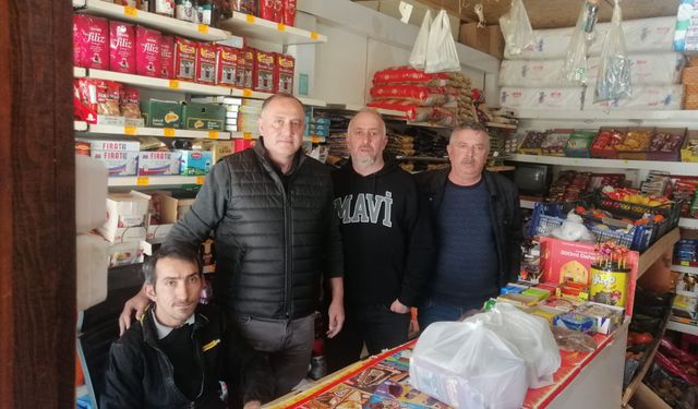 Özdemiroğlu’ndan Köy Esnafı Ziyareti