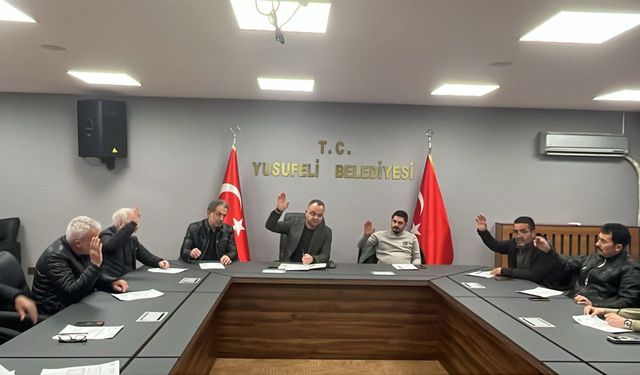 Yusufeli Belediyesi Mart Toplantısı Yapıldı