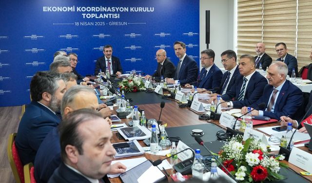 Ekonomi Koordinasyon Kurulu, Cumhurbaşkanı Yardımcısı Yılmaz Başkanlığında Toplandı