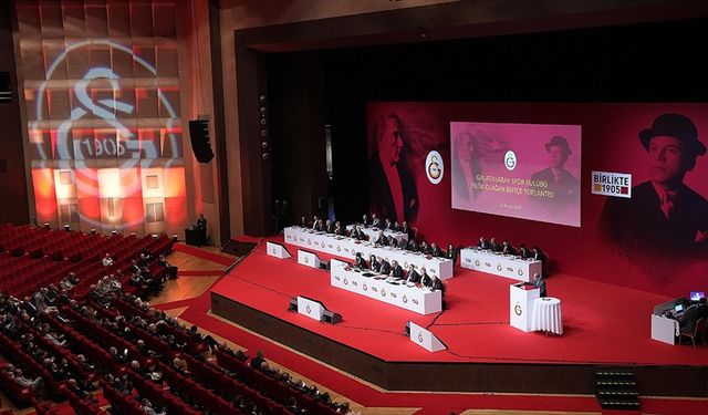 Galatasaray'da 2025 2026 Bütçesi Onaylandı