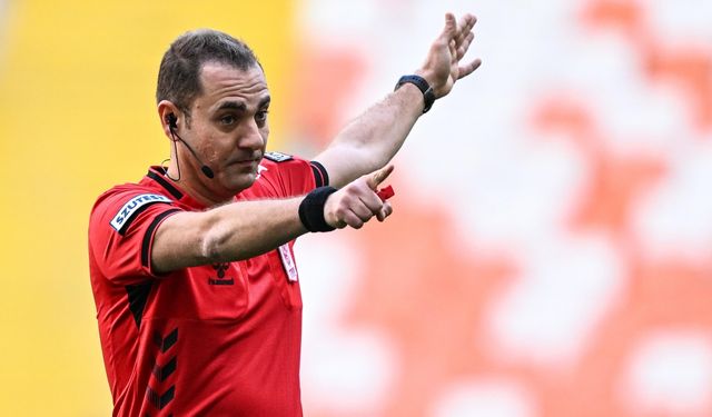 Süper Lig'de 33. Hafta Maçlarını Yönetecek Hakemler Açıklandı