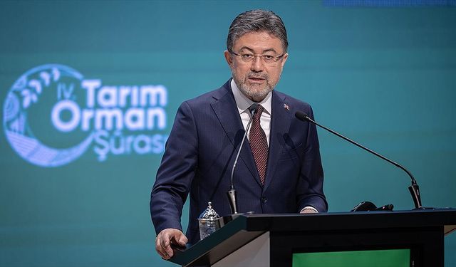 Bakan Yumaklı: Türkiye'de tarım ve orman sektörü sürdürülebilir bir yapı üzerine oturmuştur