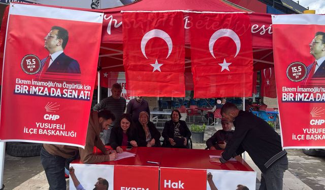 İmzalar İmamoğlu İçin Atılıyor