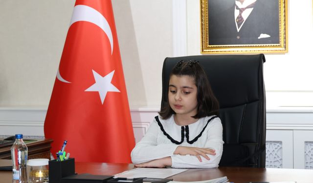 Valilik Makamı Çocuklara Emanet