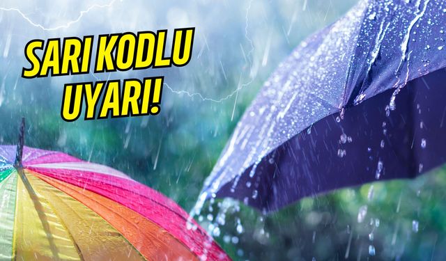 Artvin’e sarı kodlu uyarı!