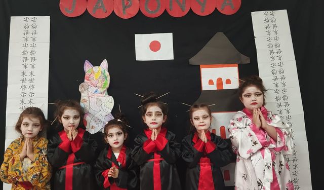 Minikler Japon Kültürünü Keşfetti