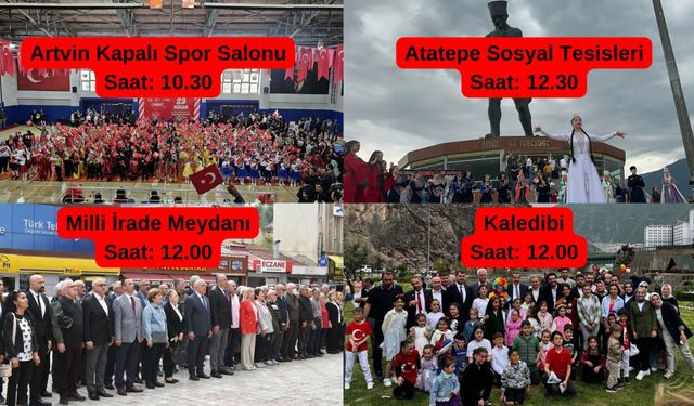 Artvin’de 23 Nisan: Birlik Mesajı Eksik Kaldı