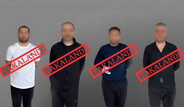 Kırmızı Bültenle Aranan 4 Şüpheli Gürcistan'da Yakalanarak Türkiye'ye Getirildi