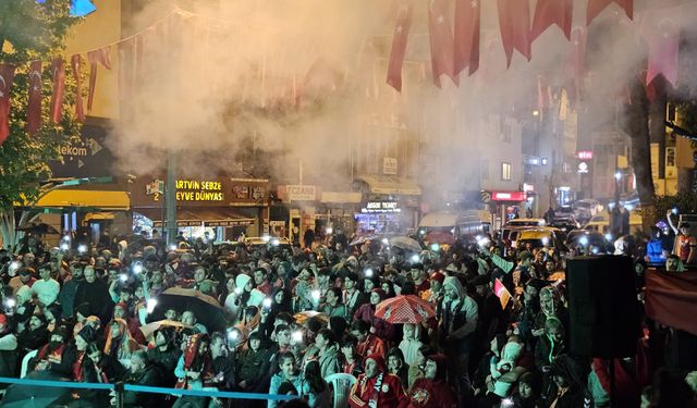 Galatasaray'ın 25. Şampiyonluğu Artvin'de Coşkuyla Kutlandı