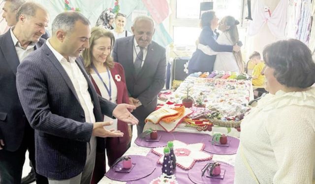 1500 Kursiyerin El Emeği Ürünleri Sergilendi