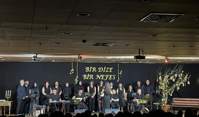 “Bir Dize Bir Nefes” Gecesi Hafızalara Kazındı