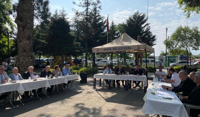 Hopa Meclisinde İkinci Oturum Tamamlandı