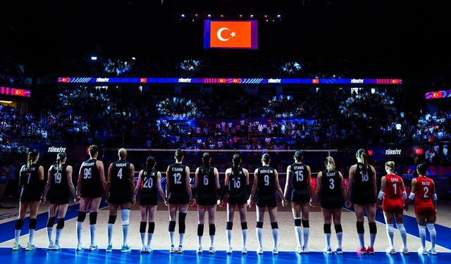 A Milli Kadın Voleybol Takımı, Milletler Ligi'nde Yarın Çekya'yla Karşılaşacak