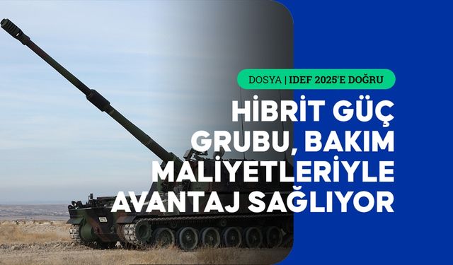 Askeri araçlar için yeni hibrit güç grubu geliyor