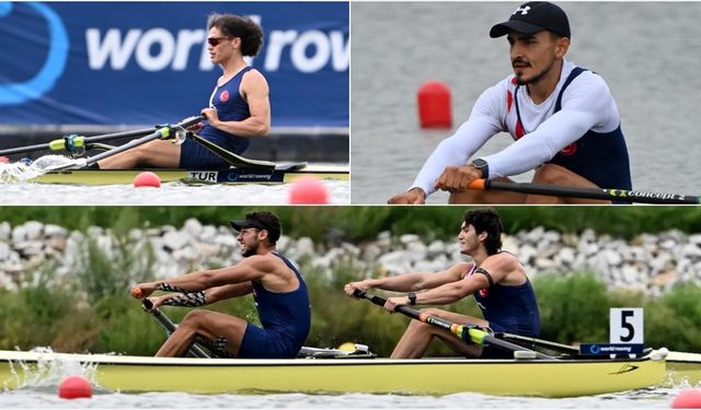 Türk Sporcular, Dünya 23 Yaş Altı Kürek Şampiyonası'nı 3 Altın Madalyayla Tamamladı