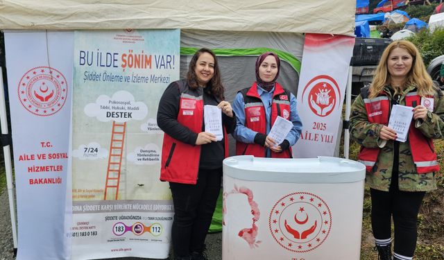 “Kadına Şiddete Sıfır Tolerans” Standı Kuruldu