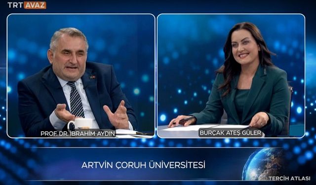 TRT Avaz’da Artvin Çoruh Üniversitesini Anlattı