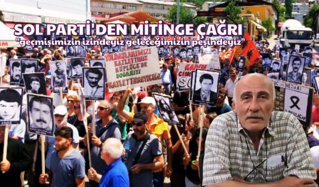 SOL Parti Emek İnsan ve Doğa İçin Miting Düzenleyecek
