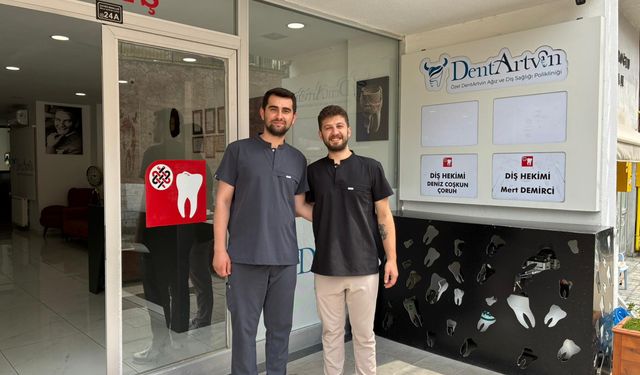 Artvinli İki Genç Diş Hekiminden Anlamlı Karar