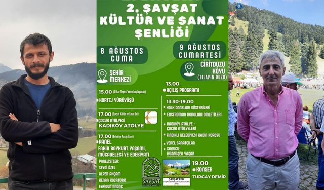 Şavşat'ta Kültür ve Dayanışma Buluşması