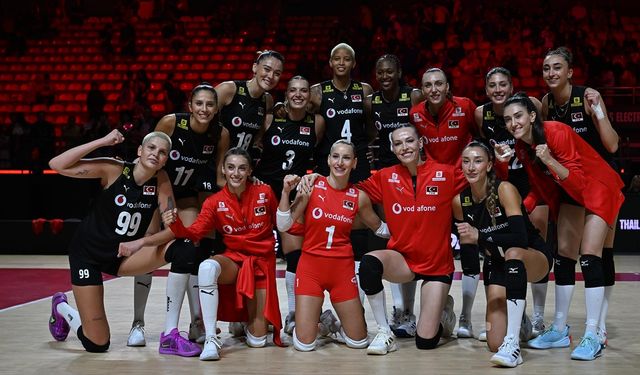 A Milli Kadın Voleybol Takımı, yarın liderlik için Kanada maçına çıkacak