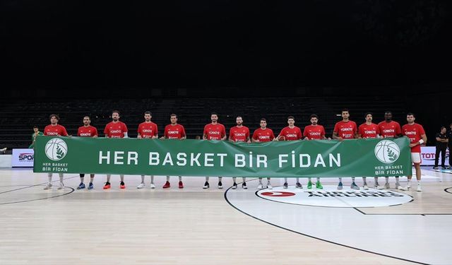 Basketbol Milli Takımlarının Her Sayısı Bir Fidana Dönüşecek