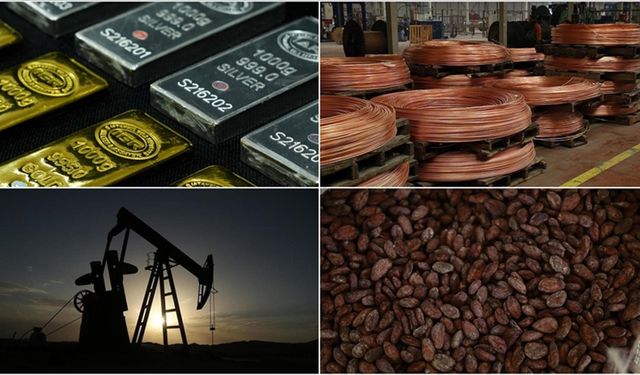 Emtia Piyasalarında, Jeopolitik Gelişmeler ve Fed'in Faiz İndirimi Fiyatlandı