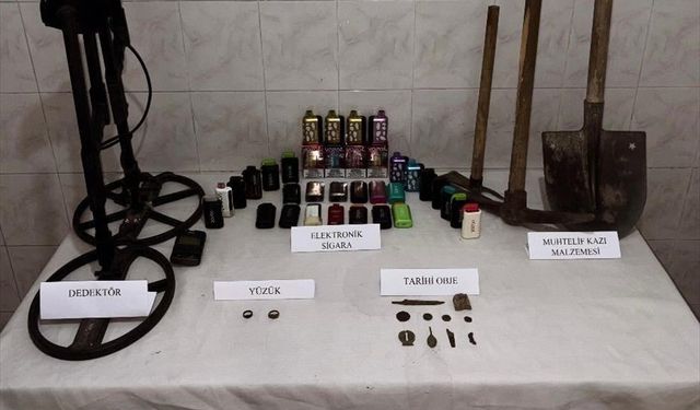 Sinop'ta tarihi eser kaçakçılığı operasyonunda 1 kişi gözaltına alındı
