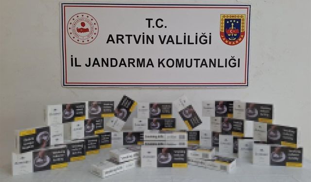 Artvin’de Jandarmadan Kaçakçılık Operasyonu: 9 Gözaltı