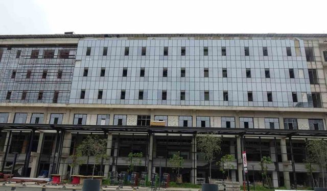 Çocuk Hastanesi inşaatında sona doğru