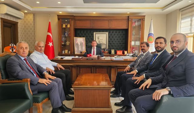 İl Sağlık Müdürü Arslan’dan Başkan Yılmaz’a Ziyaret