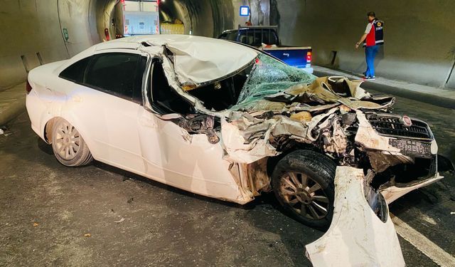 Cankurtaran Tüneli'nde Kaza