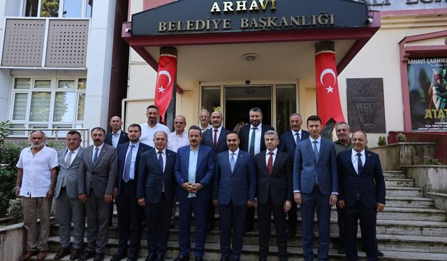 Sanayi ve Teknoloji Bakanından Arhavi’ye Ziyaret
