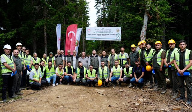 Murgul'da Orman Eğitim Tatbikatı Yapıldı
