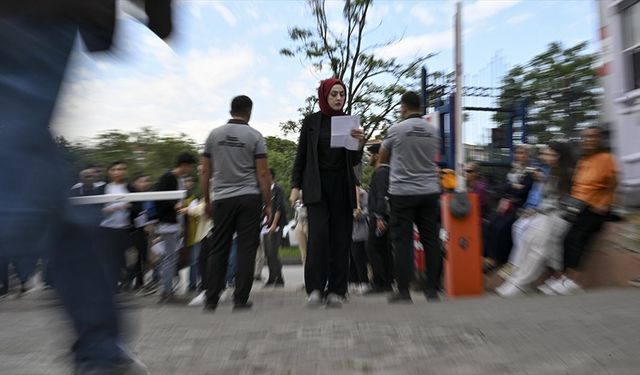 KPSS Alan Bilgisi üçüncü oturumu başladı