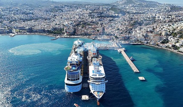 Kruvaziyer turizminde tarihin en yüksek aylık rekoru kırıldı