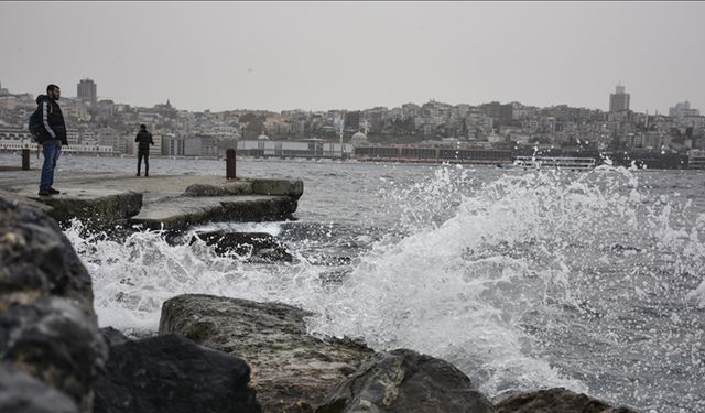 Meteorolojiden denizler için fırtına uyarısı