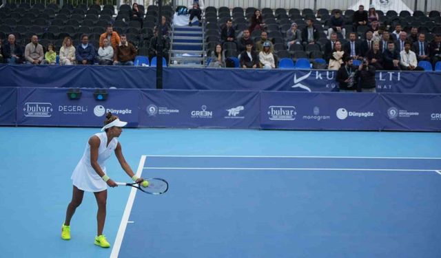 Samsun’da uluslarası tenis heyecanı: 26 ülkeden 55 kadın sporcu korta çıkıyor