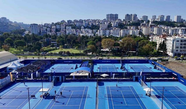 Tenisin yıldızları Samsun’da