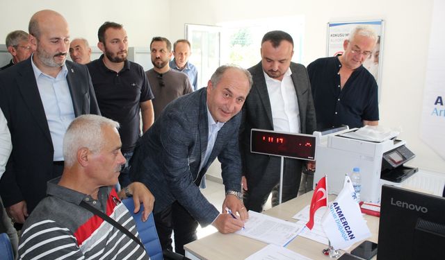 Arhavi’de Doğalgaz Abonelik Başvuruları Başladı