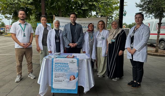 Arhavi'de Dumansız Hayat Etkinliği