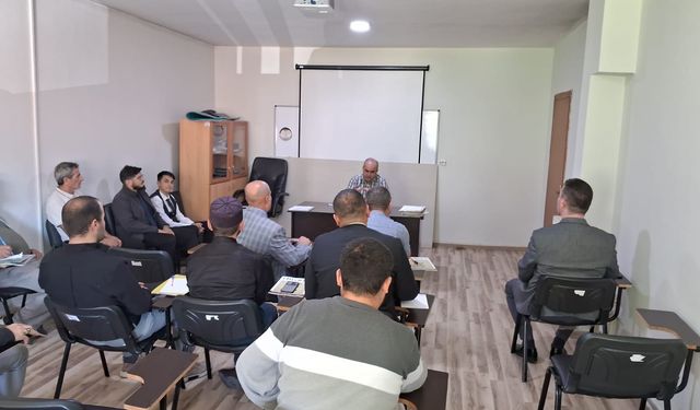 Mutat Personel Toplantısı Müftülükte Yapıldı