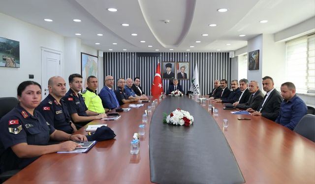 Okul Güvenliği Toplantısı Gerçekleşti