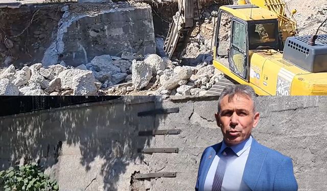 “Okul Duvarı Tehlike Saçıyor”