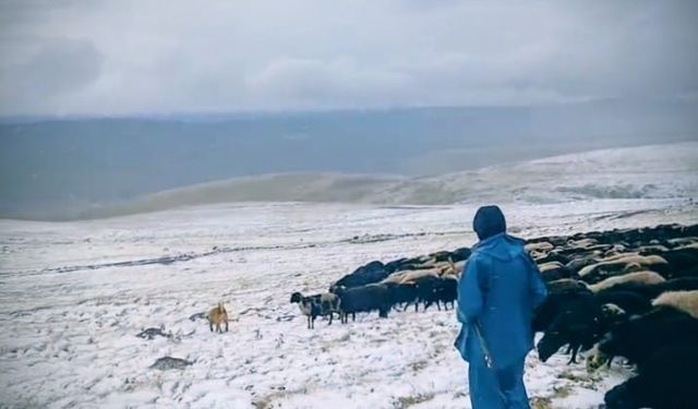 Yüksek Rakımda Kış Erken Geldi