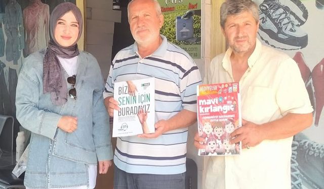 Yeşilay'dan Ardanuç'ta "Bağımsızlık Seferberliği" Ziyaretleri