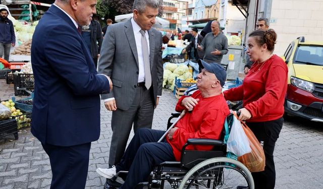 Artvin Valisi Turan Ergün'den Halk Pazarı Esnafına Ziyaret