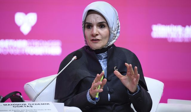Bakan Göktaş: Türkiye'de kadınların iş hayatındaki yeri yüzde 27'den yüzde 36'ya kadar çıktı