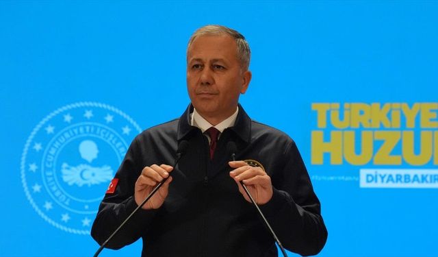 İçişleri Bakanı Yerlikaya: 'Terörsüz Türkiye' bir 'milli mücadele' sahasıdır